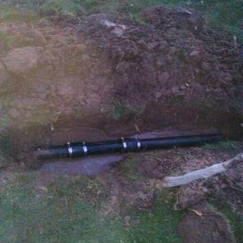 Sewer Line had root intrusion