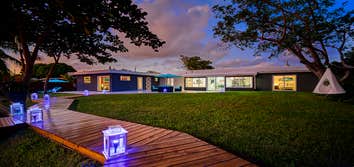 2. After. Fort Lauderdale Like New Waterfront Home (Full Reno Project by Tesblu Design. 2019) Stunning waterfront contemporary design transformation fr