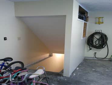 Garage finished