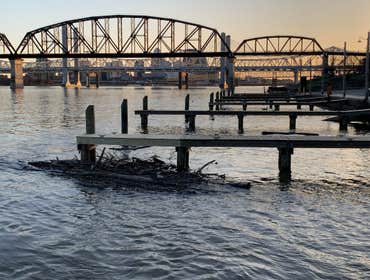 Fisherman's Wharf's Last-Minute Dock Rescue With Thunder Over Louisville just days away, the city faced a major problem. The raging Ohio River had dama