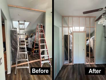 Before and After Project Photos