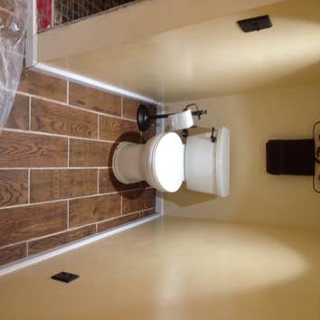 Tile Bathroom Complete Bathroom. Rough in Drainage, plumbing, fixtures, framing, and finish.