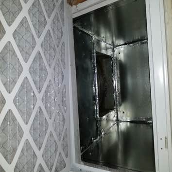 Return air repair