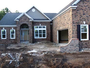 Project photos from trademark building company llc custom homes, exterior renovation, neighborhood entrance