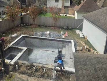 Photos by Hoss Custom Pools - Benbrook #1 Swimming Pools design.