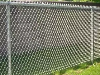 Chain link fence
