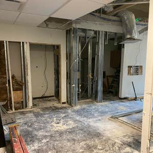 Demolition Work for Office Suite Crew have been working hard on this suite demo project. Can’t wait for the buildout for this office suite.