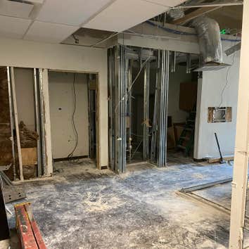 Demolition Work for Office Suite Crew have been working hard on this suite demo project. Can’t wait for the buildout for this office suite.