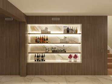 Photos by GGRC RENOVATION & CONSTRUCTION CORP #2 Complete restructuring and renovation of an old house to a contemporary model, with high-end furniture