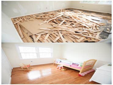 Replacing hardwood