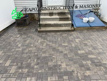 Paver Patio done in Glastonbury CT