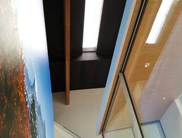Ceiling, Duct Work Black