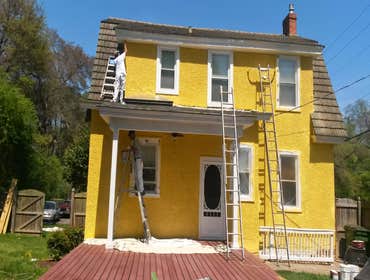 repainting and stucco repair