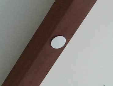 Concealed Head in Beam finish