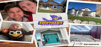 Meet the faces behind the finish ✨ Family-owned. Passion-driven. Quality you can see. #SwiftHandPainting #FamilyBusiness #PaintWithPurpose
