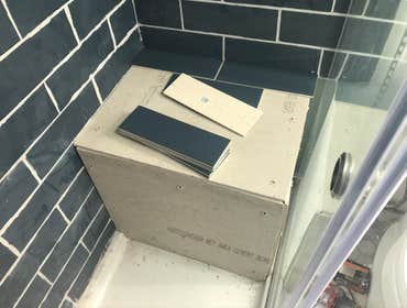 Shower bench
