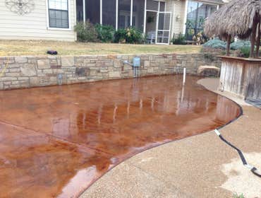Acid Stain Concrete