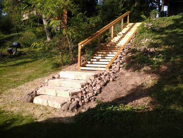 Wood Staircase