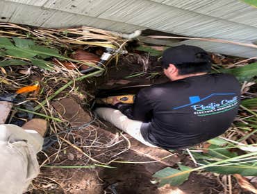 sewer line