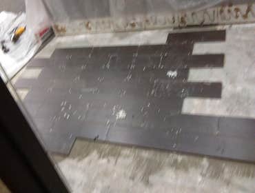 Photos from Love Remodeling Llc Built in custom entertainment center and custom oak floating shelves