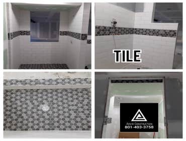 Photos by Advir Construction #14 New bathroom tile and back splash