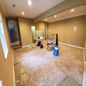 Drywall, and Bamboo Engineered Flooring