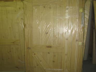 KNOTTY PINE DOORS KNOCK DOWN
