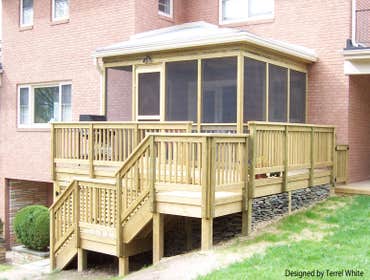 Decks, Patios and Sunrooms from Summit Design Remodeling Here is a sampling of some of the decks, patios, sunrooms, etc. that Summit Design Remodeling 