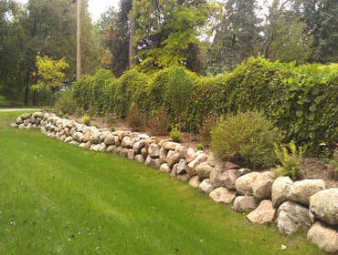 Project photos from OCR, inc. plantings & hardscapes...