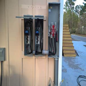 Service on house at murrles inlet