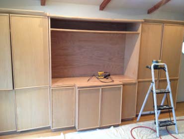 Existing unit modified for TV