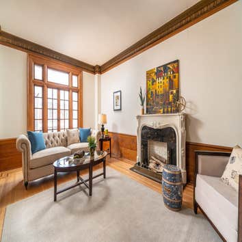 Living Room Staging in San Francisco