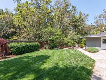 Rear Lawn