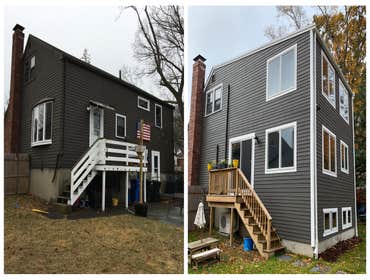 Waltham 2 Story Addition with Kitchen Renovation