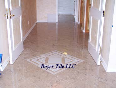 Rectified Porcelain Tile Inlay