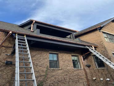 Photos by Top Property Restoration Inc #3 New copper gutters and downspouts