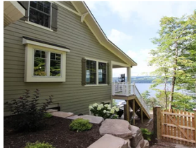 Traditional Lake House