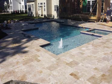 Pool Complete w/ waterfeatures