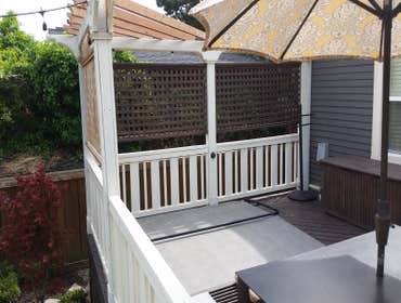 privacy screen cedar