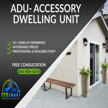 ADU - Accessory Dwelling Unit If you own a property, but you want to get more out of it, constructing an Accessory Dwelling Unit (ADU) can provide a st