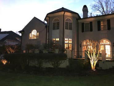 installation of lights