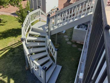 Winney Residence - Staircase Exterior staircase