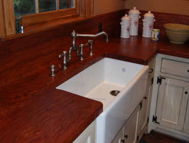 Babinga Wood counter, farm sin
