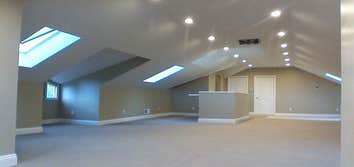 Loft Finish by Seven Bridges Construction