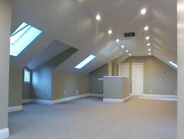 Loft Finish by Seven Bridges Construction