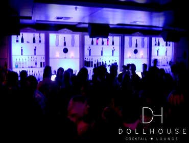 Dollhouse Cocktail Lounge In just over 6 weeks we completely remodeled the old Crown Room. The remodel included new floors, new ceilings and a state-o