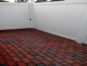 Seal-Away pressure washing sidewalk, driveway, & fence Before and after pictures pressure washing sidewalk, fence, & driveway. Call Seal-Away today to
