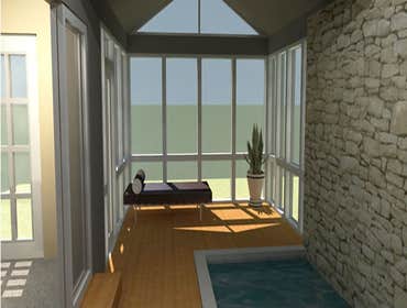 Photos by Ecological Architecture P.A. #18 custom spa / interior pool and master suite remodel and addition.