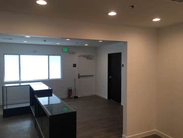 Bearflag Complete remodel of 1500 SF retail store. New lights, drywall, flooring, doors, restroom and hvac. Bring new fire sprinkler system and water l