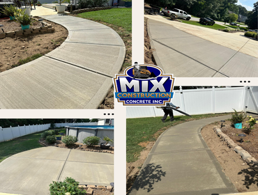 Good afternoon. Sidewalk done in Riverwood Golf club Clayton nc. Thank you to each one of you for your support, any concrete wor